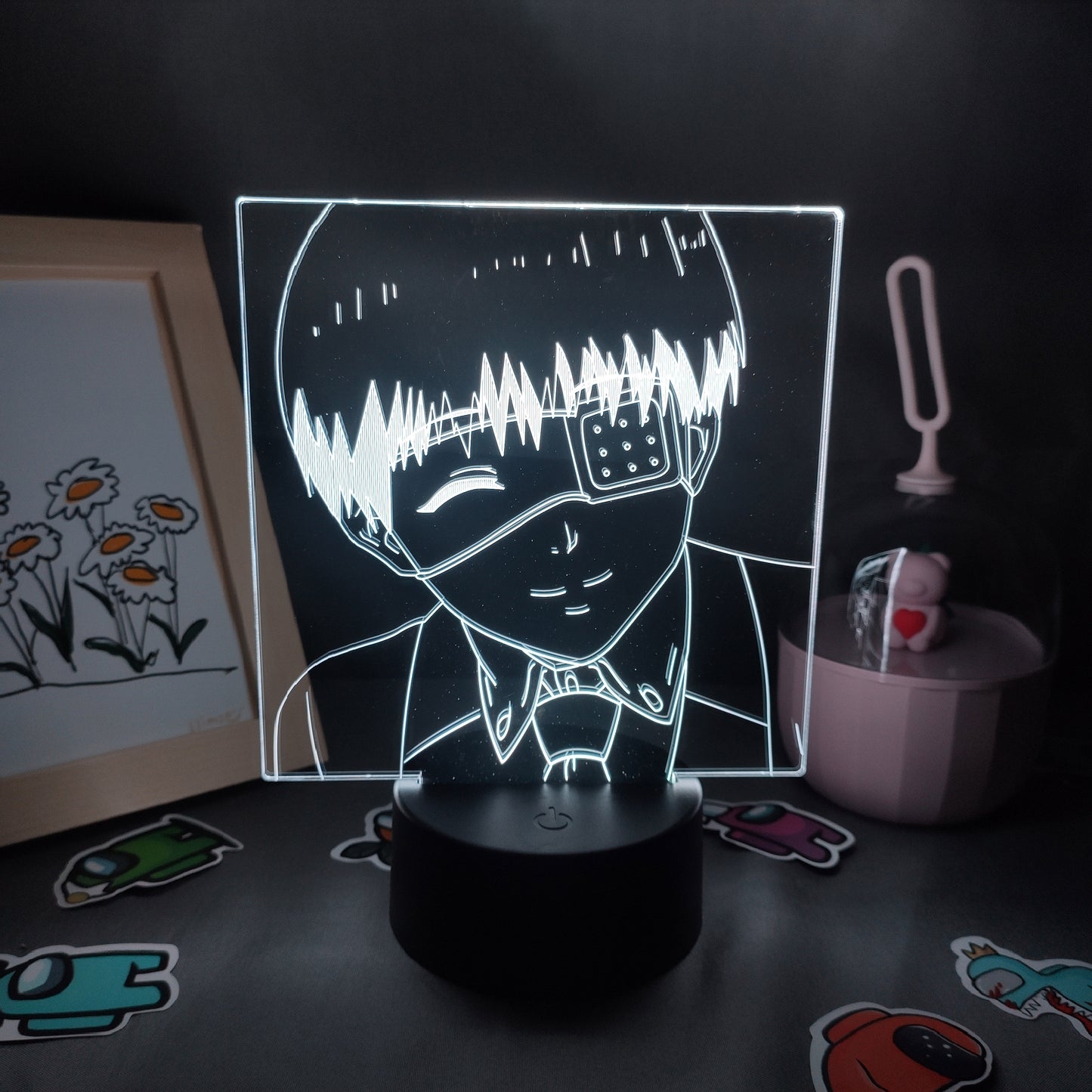 Tokyo Ghoul Kaneki Ken 3D LED Lamp RGB
