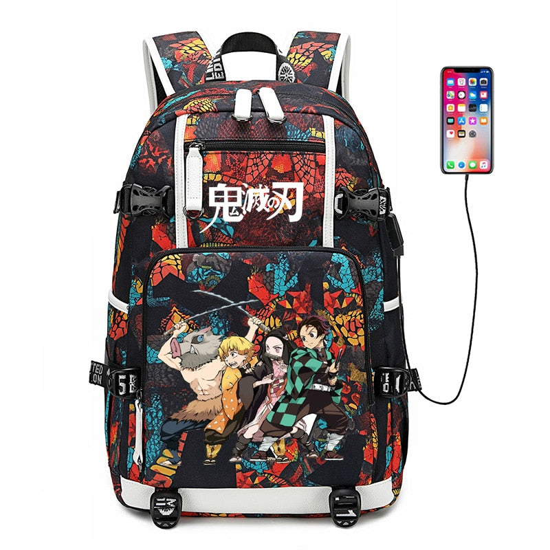 Demon Slayer: Kimetsu no Yaiba Unisex Backpack