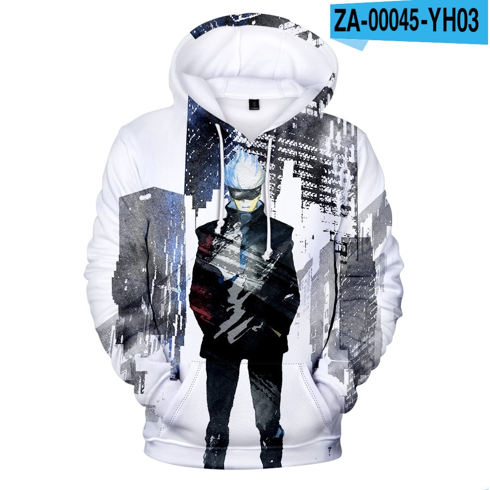 Jujutsu Kaisen 3D Hoodies