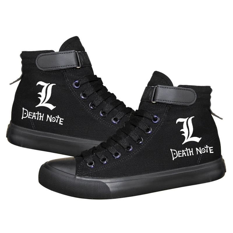 Death Note Yagami Ankle Canvas Shoes