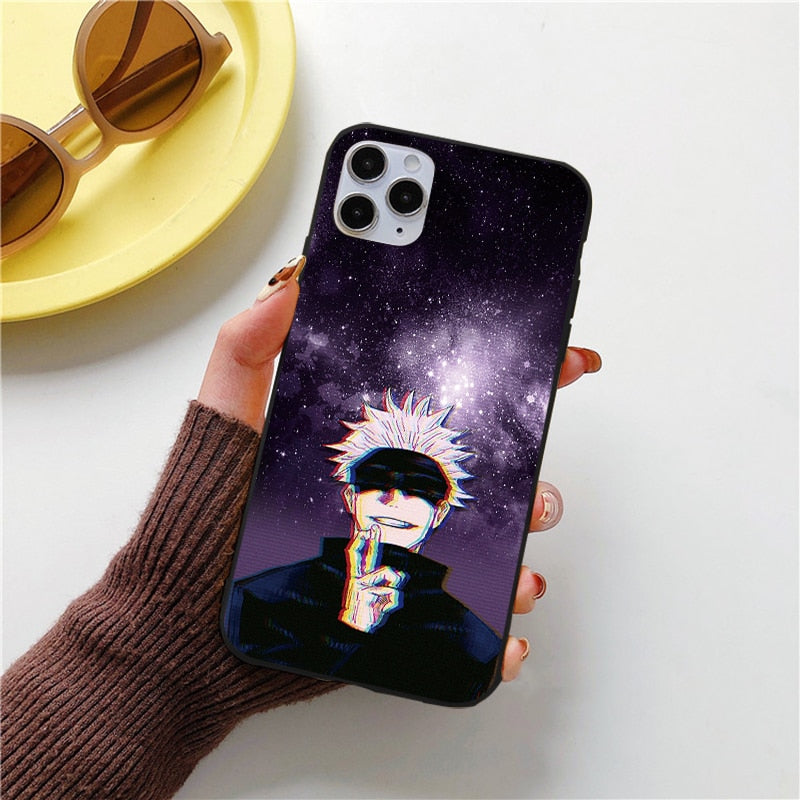 Jujutsu Kaisen Yuji Itadori Satoru Gojo iPhone Case