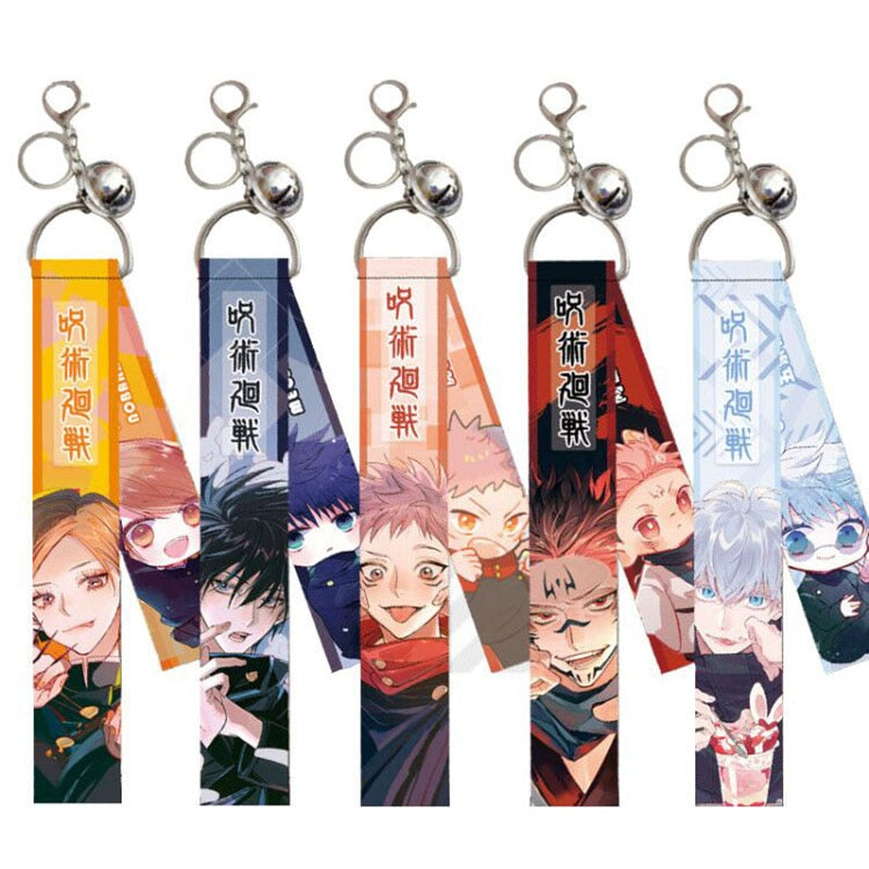 Jujutsu Kaisen  Gojo Satoru/Yuji Itadori Lanyard Strap Keychain