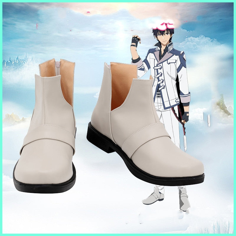 The Misfit of Demon King Academy Anos Voldigoad Cosplay Shoes