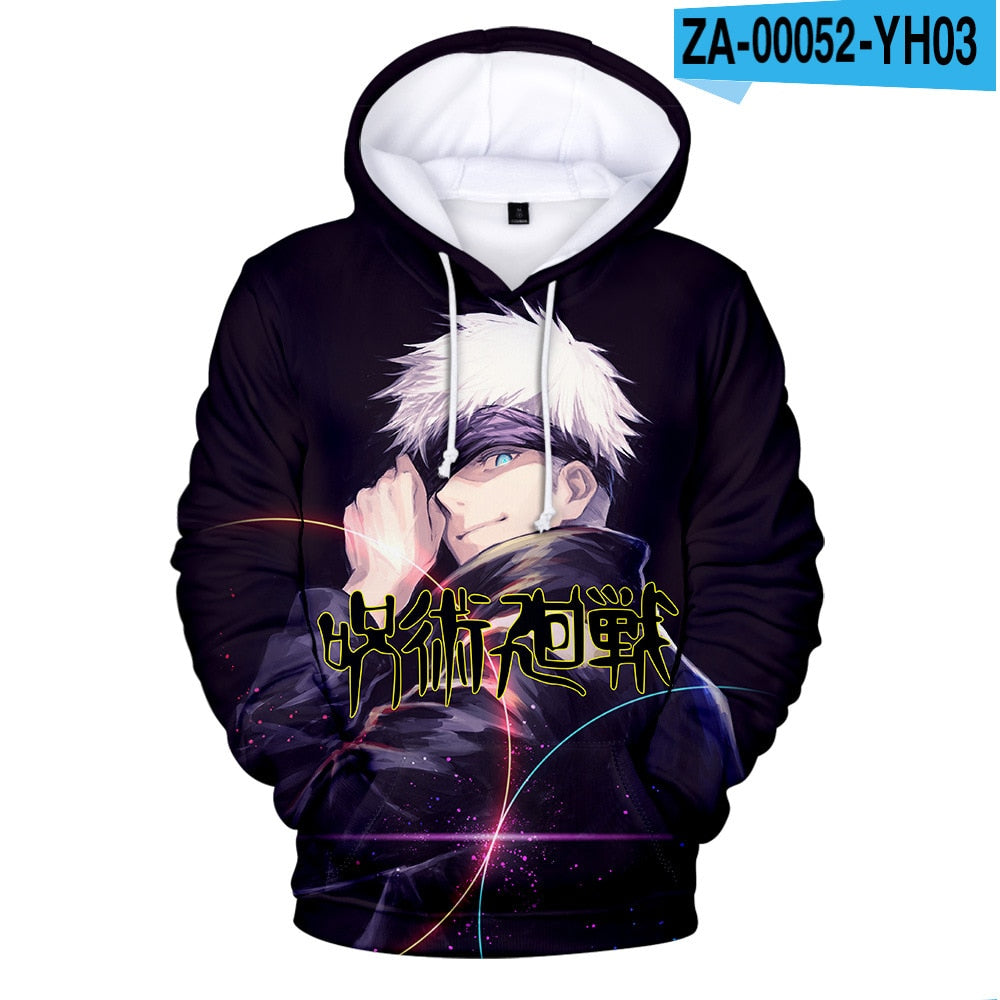 Jujutsu Kaisen 3D Hoodies