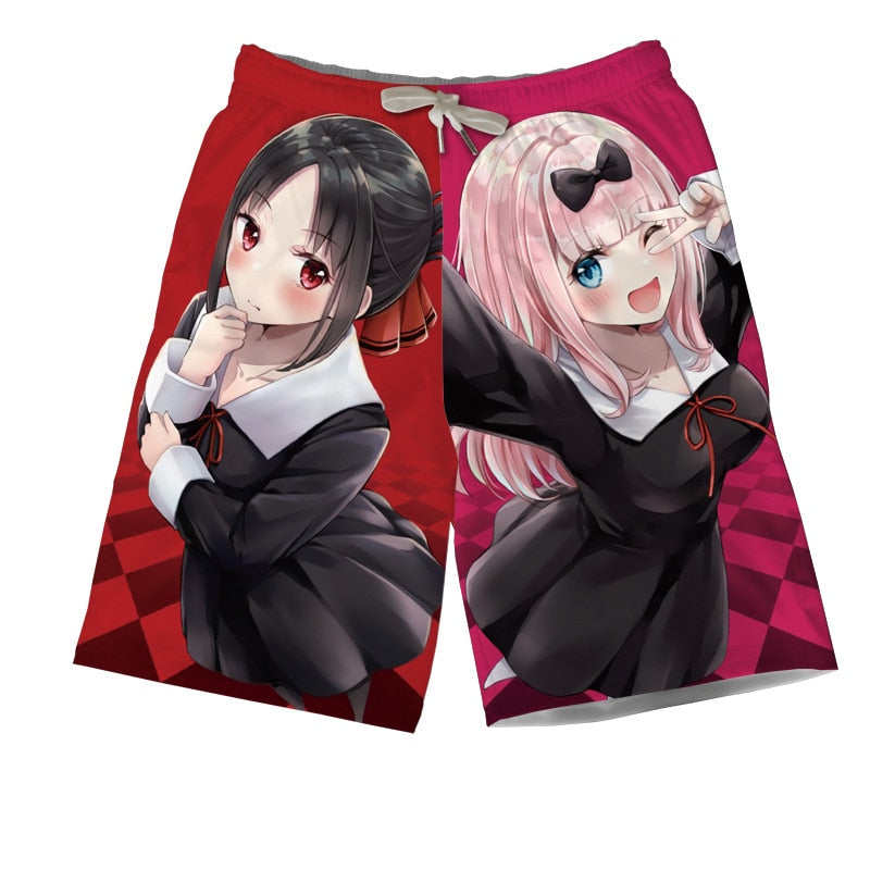 Kaguya sama: Love Is War Casual Fitness Shorts