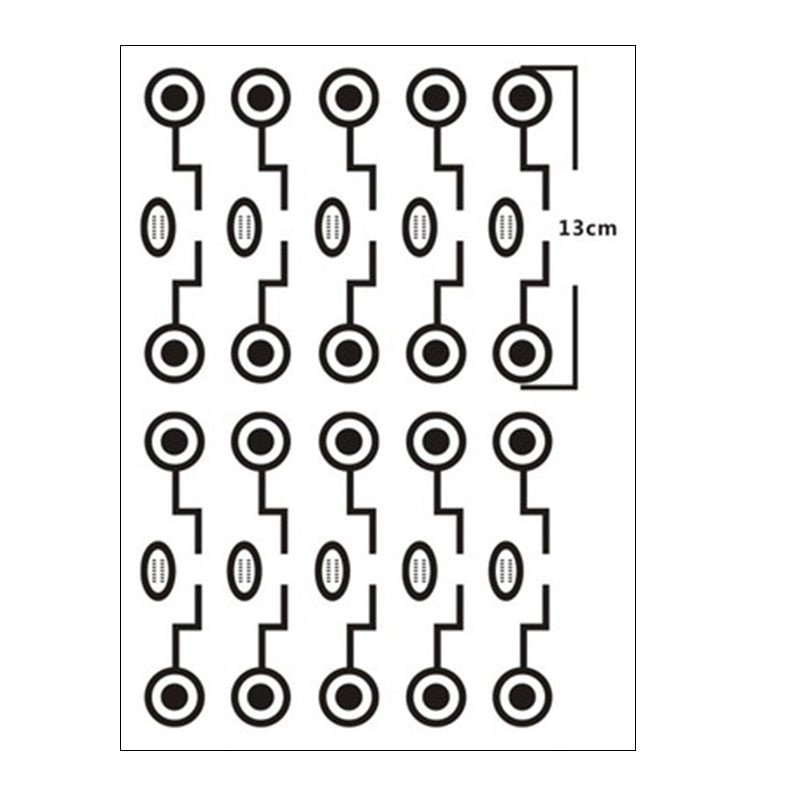 Jujutsu Kaisen Yuji Itadori/Toge Inumaki Cosplay Tattoo Stickers