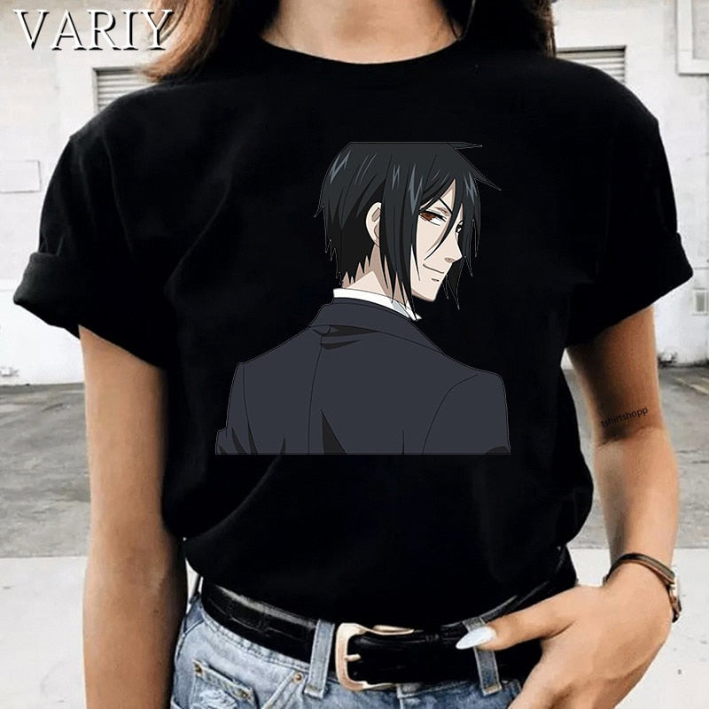 Black Butler T-Shirt for Women