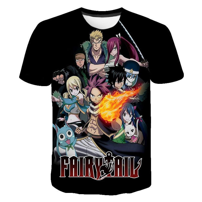Fairy Tail Printed 3D T-Shirt
