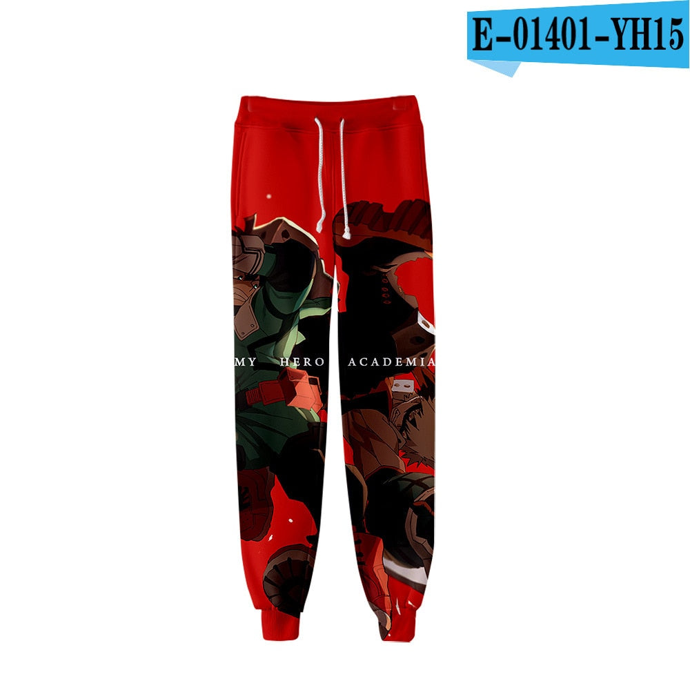My Hero Academia 3D Print Joggers Pants