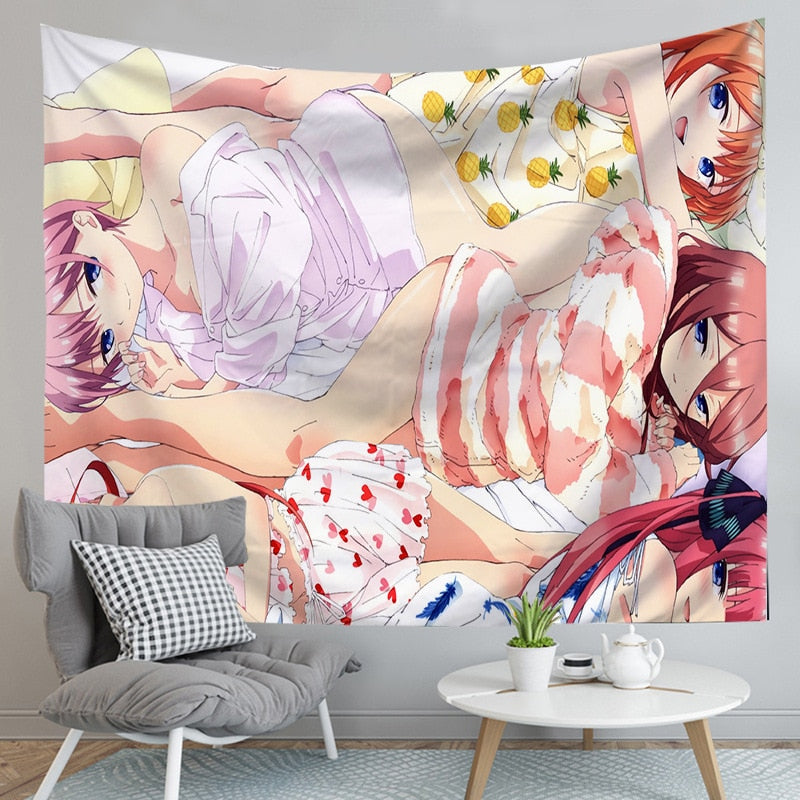 The Quintessential Quintuplets Nino Nakano Wall Carpet