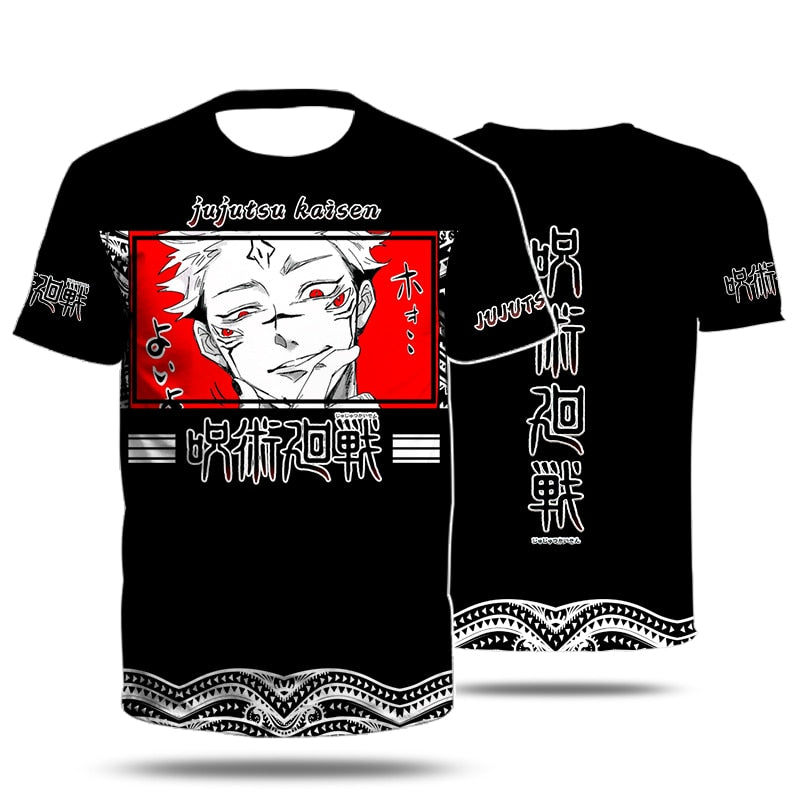 Jujutsu Kaisen 3D Workout T-shirt