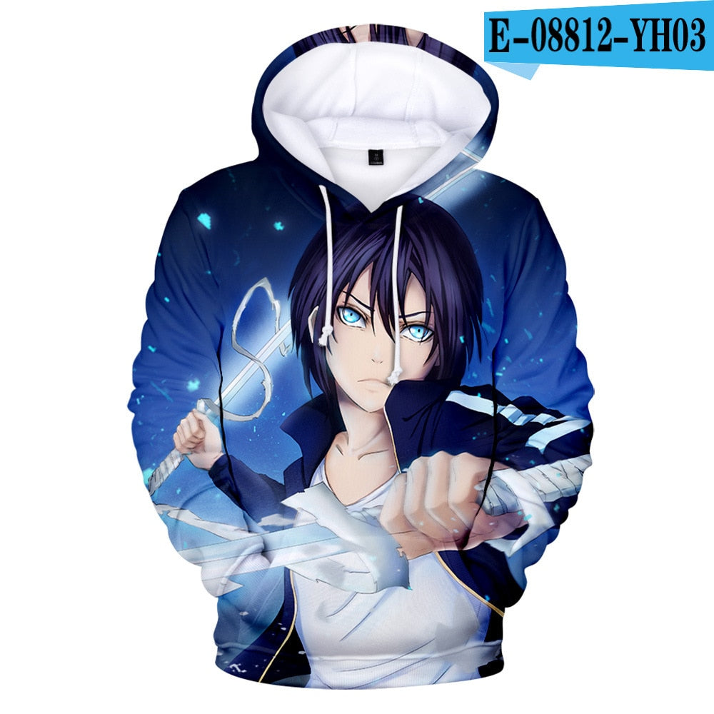 Noragami 3D Printed Hoodie Sweatshirts