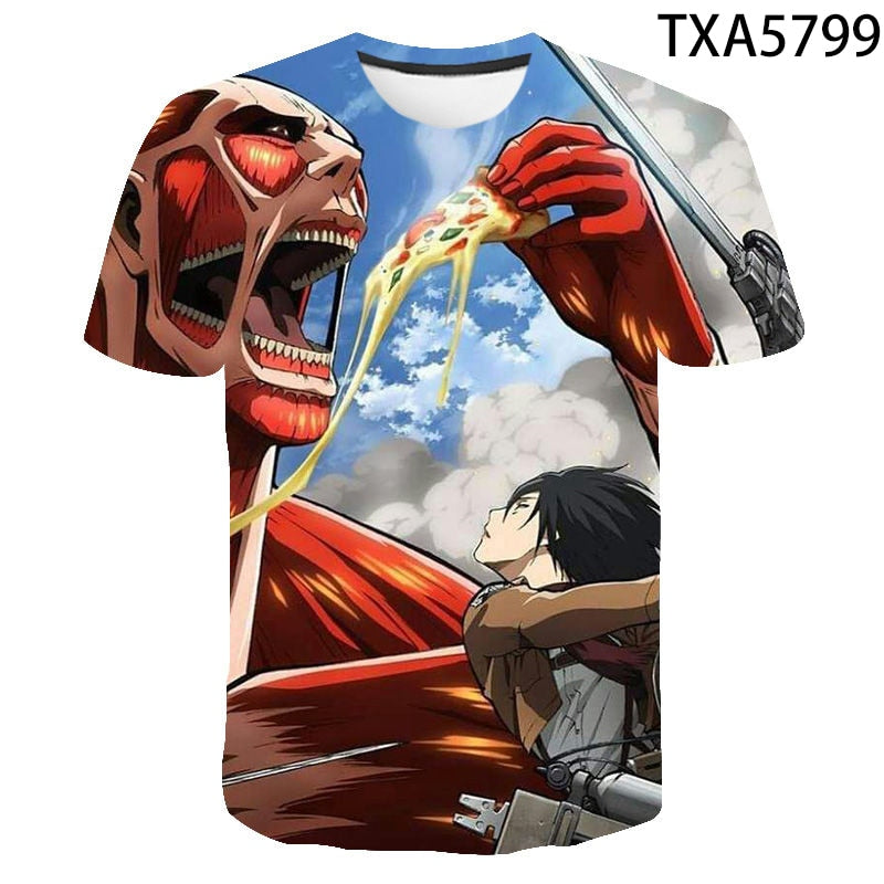 Attack On Titan 3D T-shirts