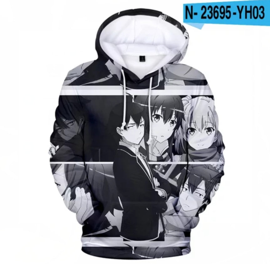 My Teen Romantic Comedy SNAFU Hoodies