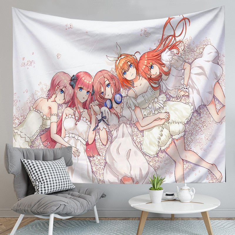 The Quintessential Quintuplets Nino Nakano Wall Carpet
