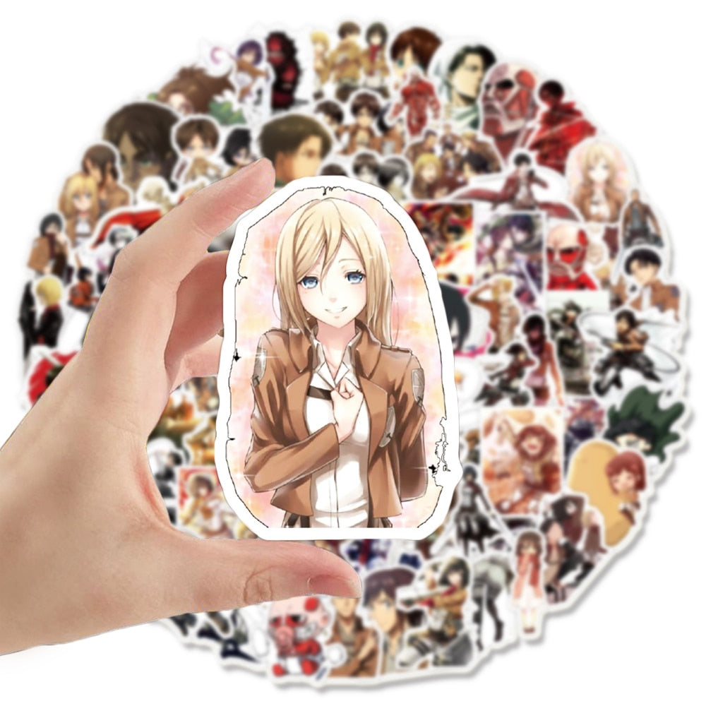 Attack On Titan Graffiti Stickers