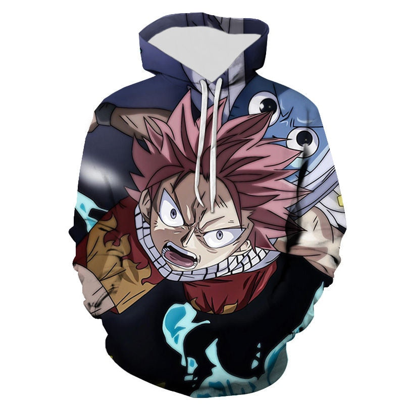 Fairy Tail Printed 3D Hoodies