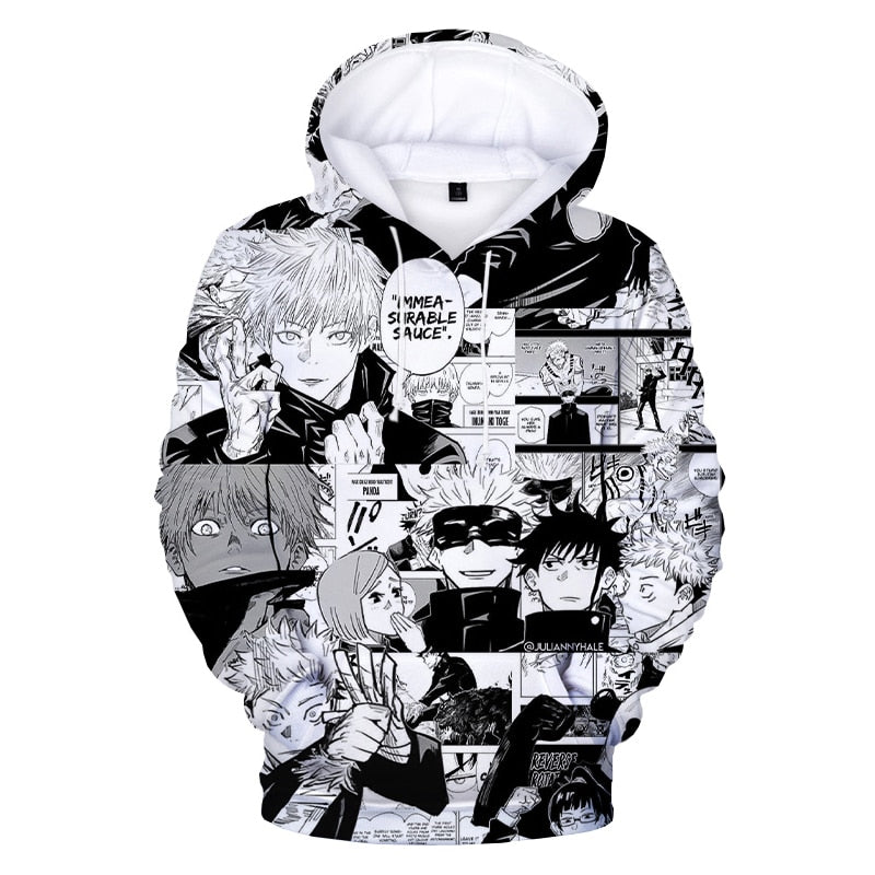 Jujutsu Kaisen 3D Print Sweatshirts