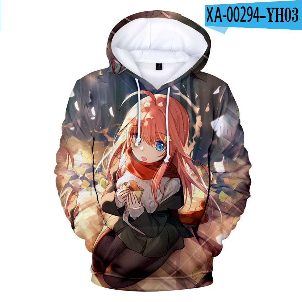 The Quintessential Quintuplets Nakano Miku Hoodies