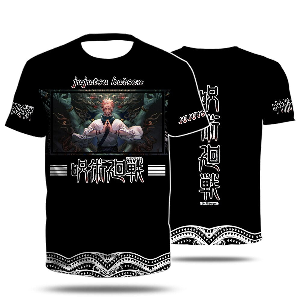 Jujutsu Kaisen 3D Workout T-shirt
