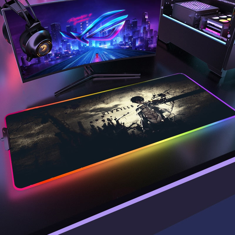 Attack on Titan RGB Mouse Pad