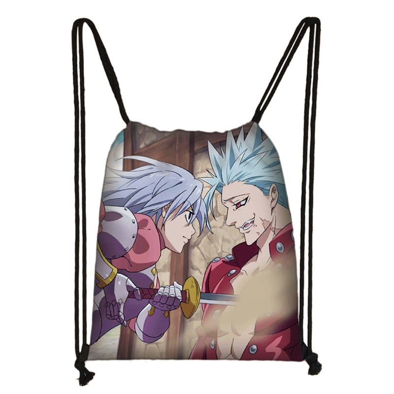 The Seven Deadly Sins Drawstring Backpack