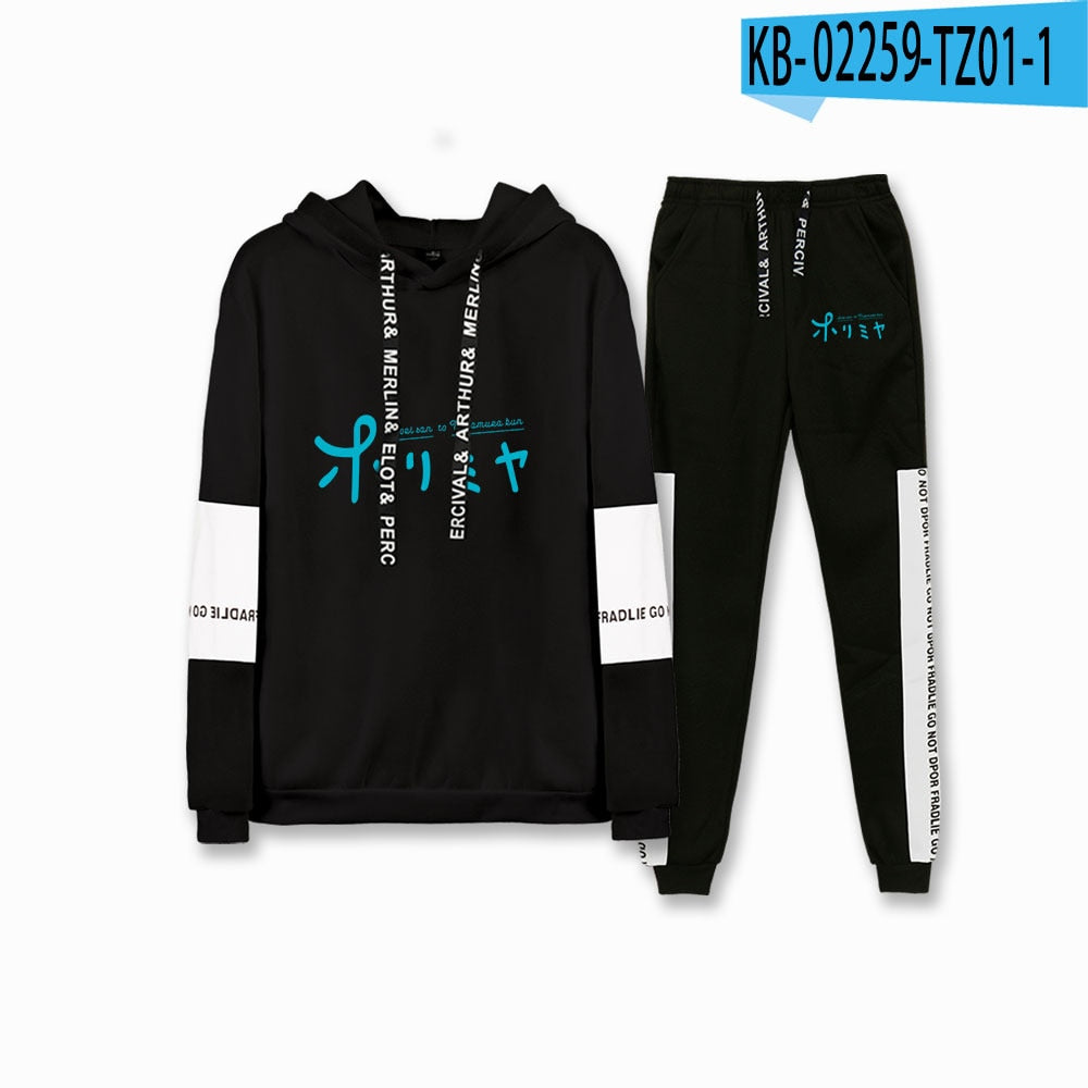 Horimiya Fashion Sweatshirt + Ankle Banded Pant