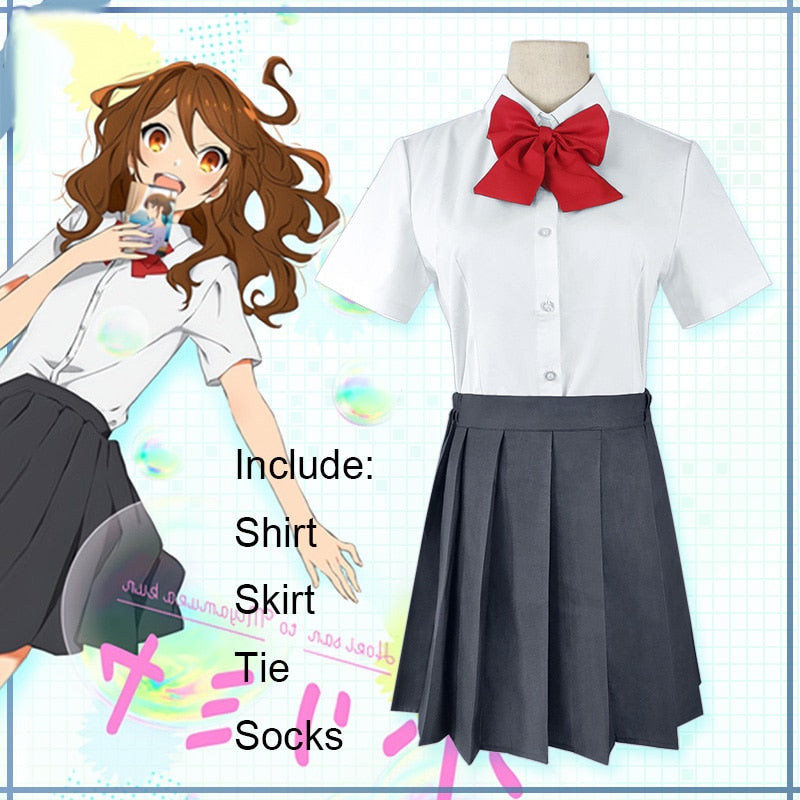 Horimiya Miyamura Izumi School Uniform Cosplay Costume For Sale