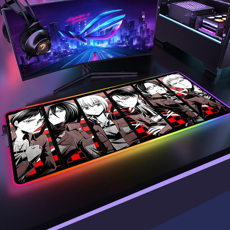 Attack on Titan RGB Mouse Pad