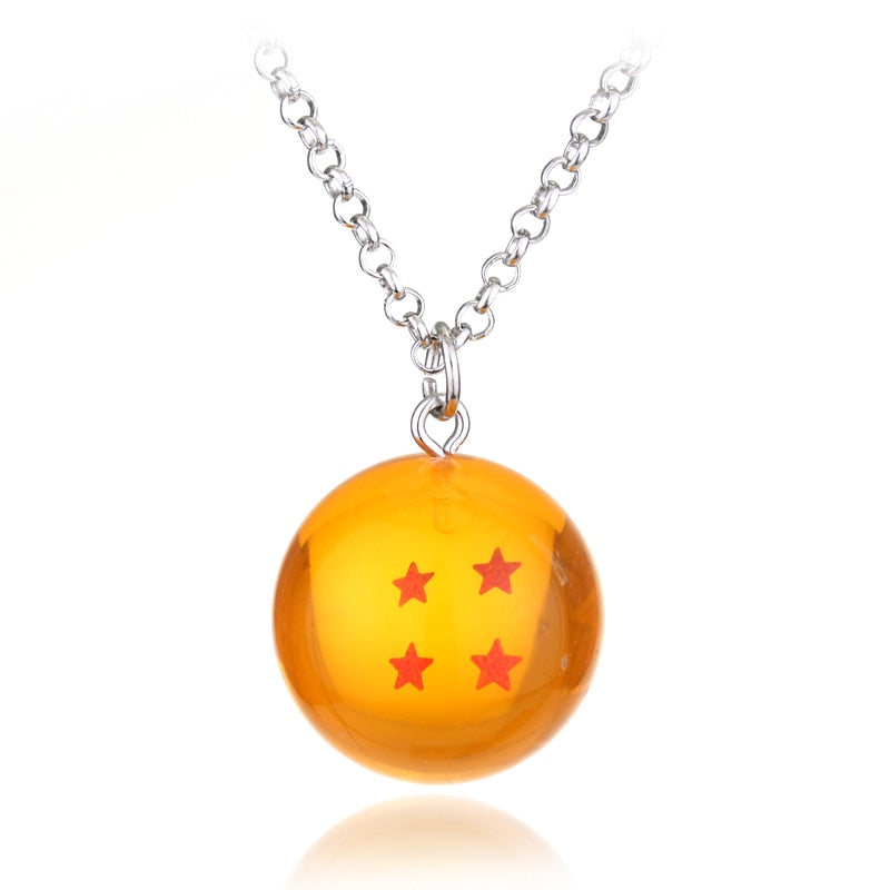 Dragon Ball Z Goku Necklace 1-7 Stars