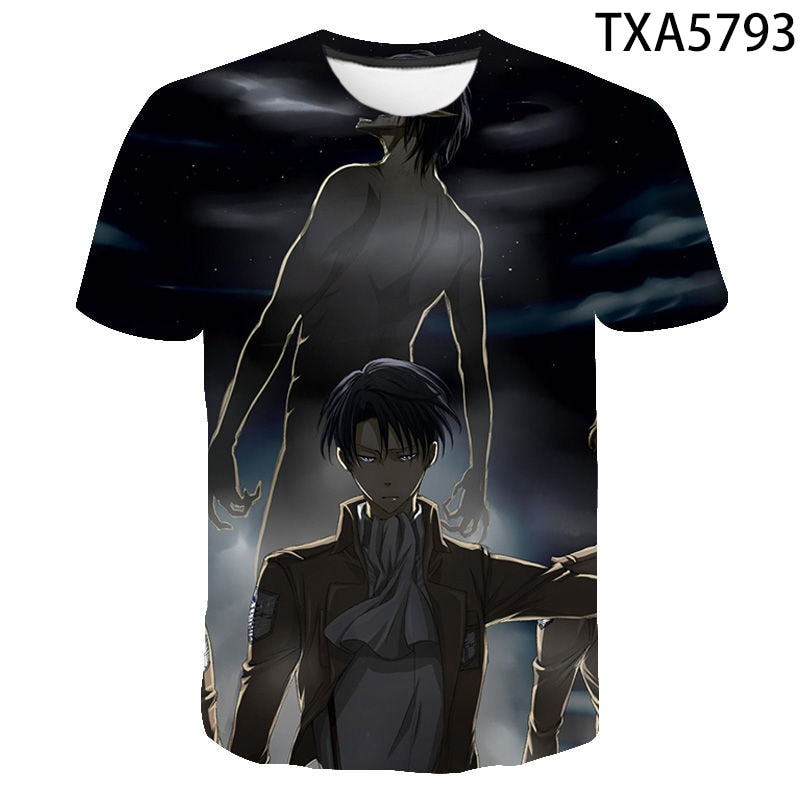 Attack On Titan 3D T-shirts