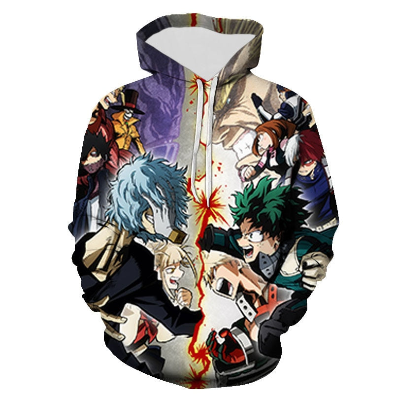 My Hero Academia 3D Sweatshirts