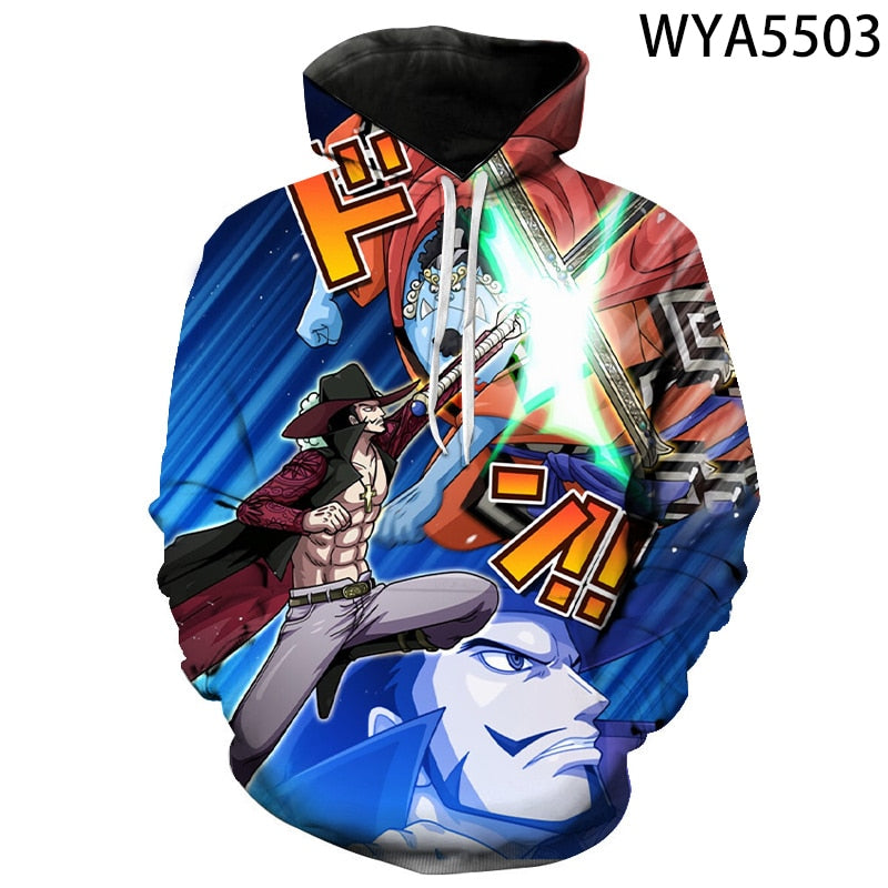 One Piece Printed 3D Hoodies