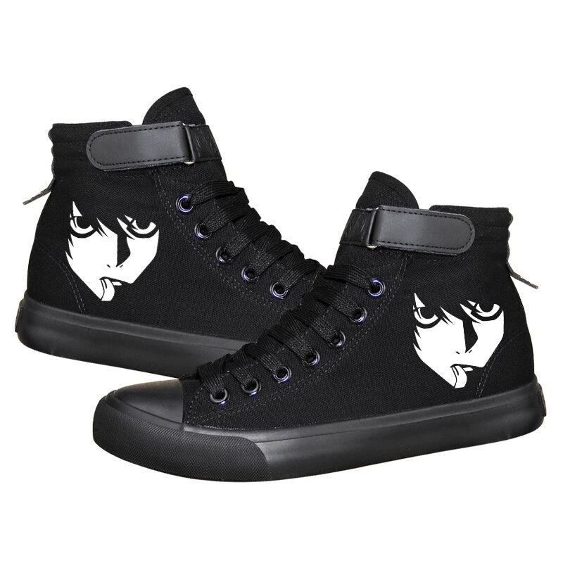 Death Note Yagami Ankle Canvas Shoes