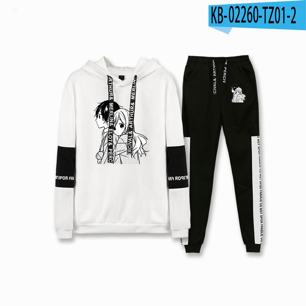 Horimiya Fashion Sweatshirt + Ankle Banded Pant