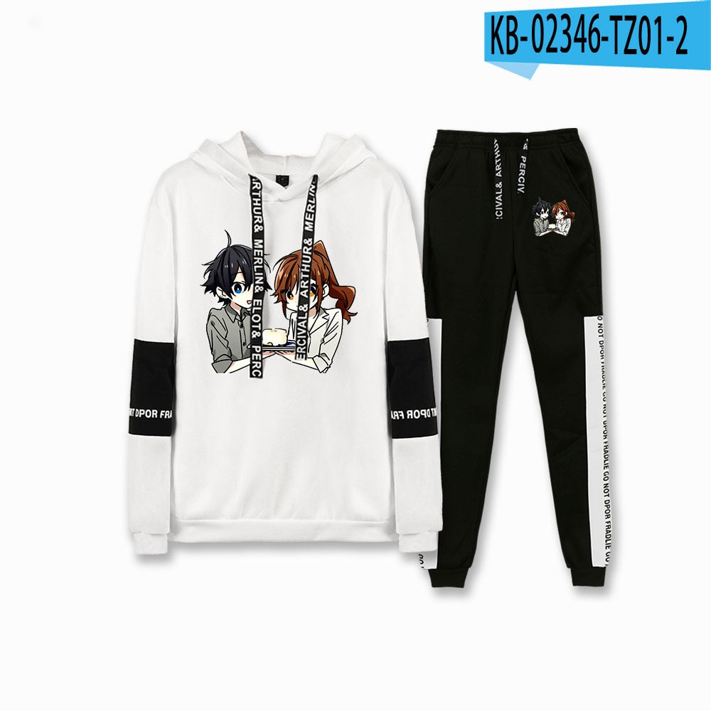 Horimiya Fashion Sweatshirt + Ankle Banded Pant