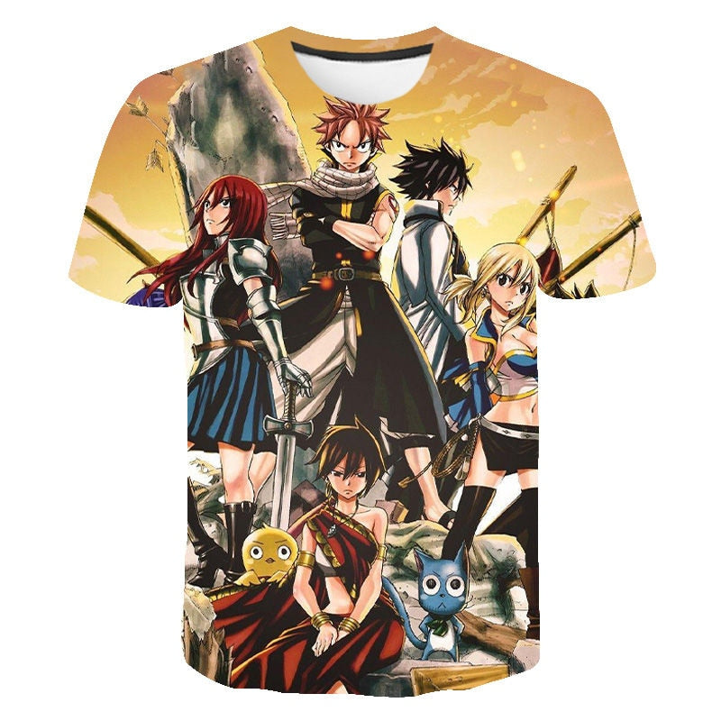 Fairy Tail Printed 3D T-Shirt