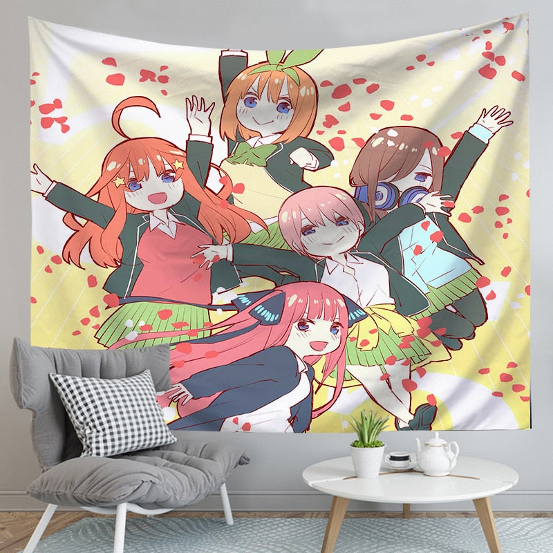 The Quintessential Quintuplets Nino Nakano Wall Carpet