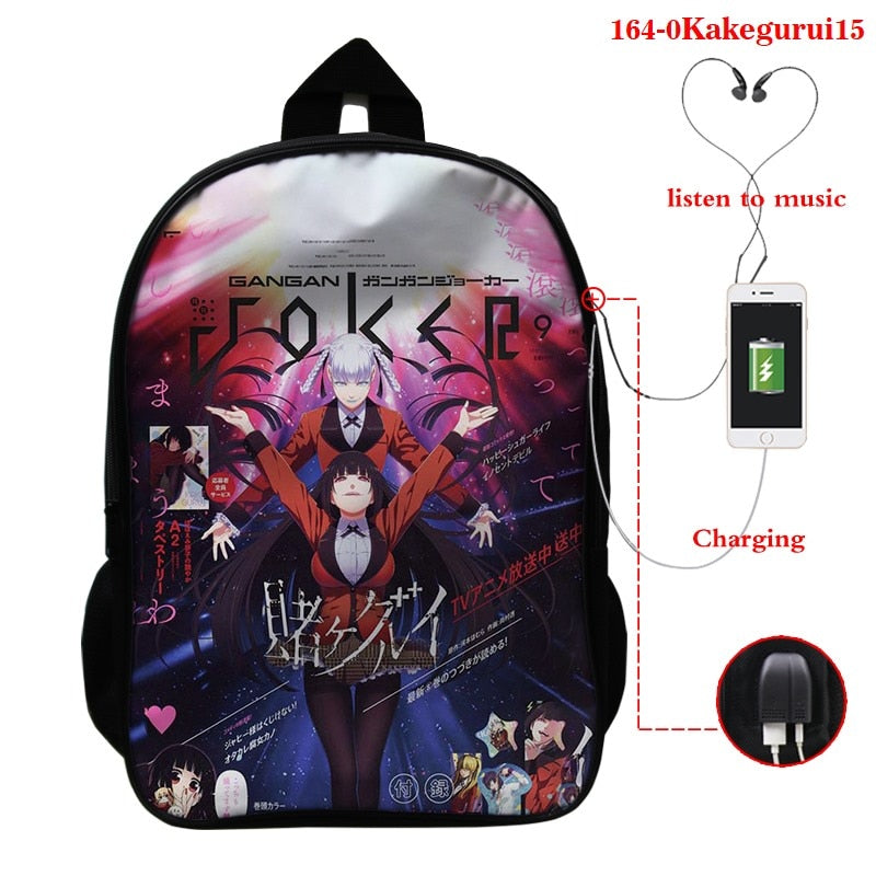 Kakegurui Kawaii Backpack Bag