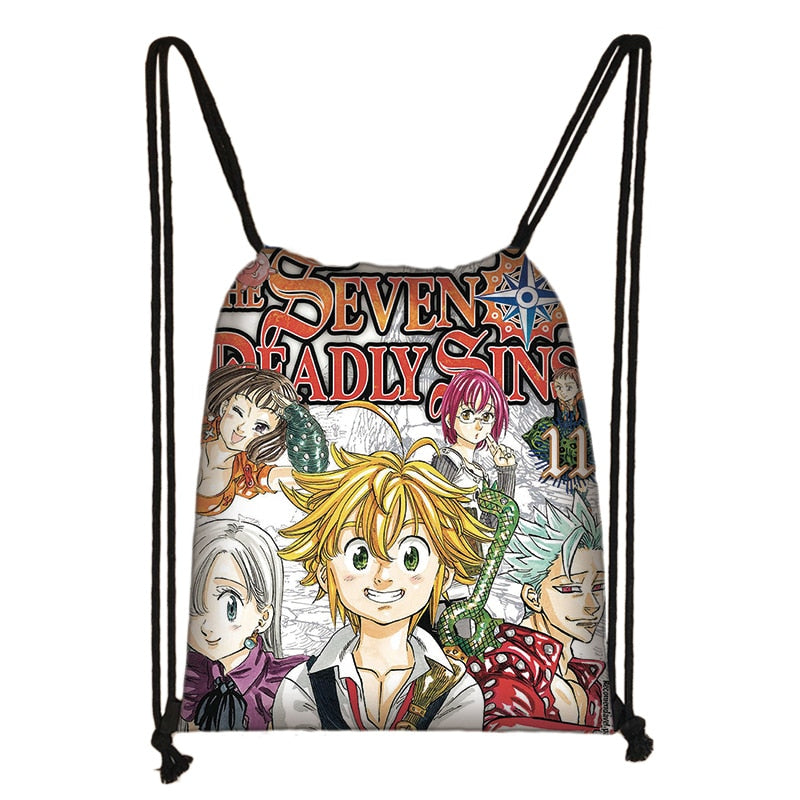 The Seven Deadly Sins Drawstring Backpack