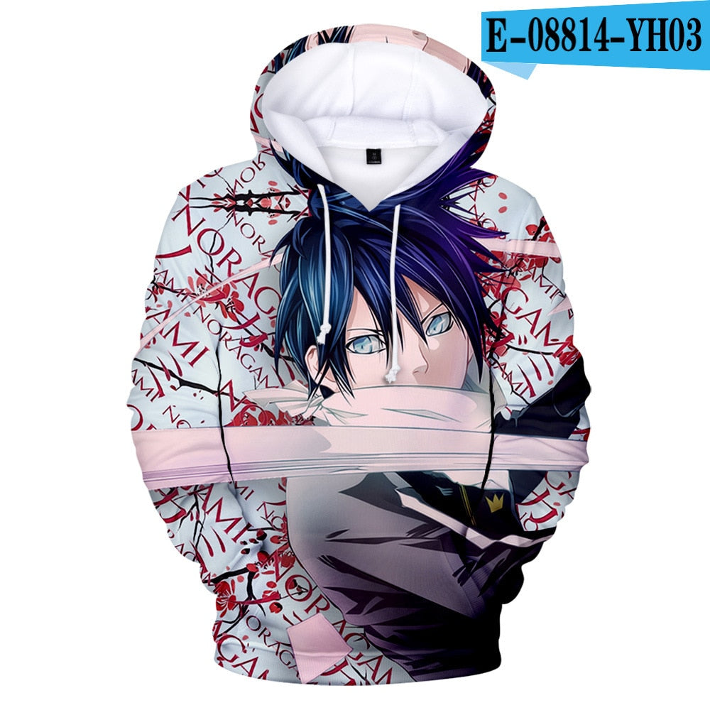 Noragami 3D Printed Hoodie Sweatshirts