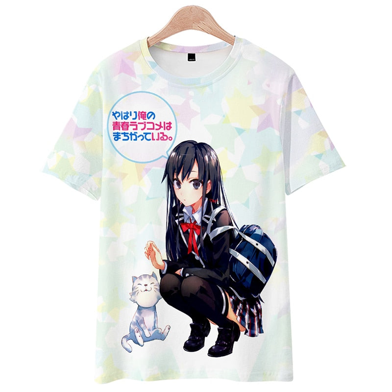 My Teen Romantic Comedy SNAFU Yukino /Hachiman Hikigaya T-Shirt