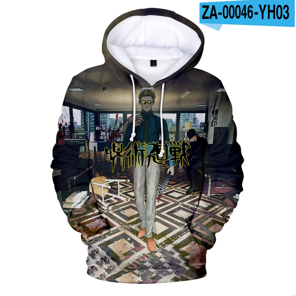 Jujutsu Kaisen 3D Hoodies