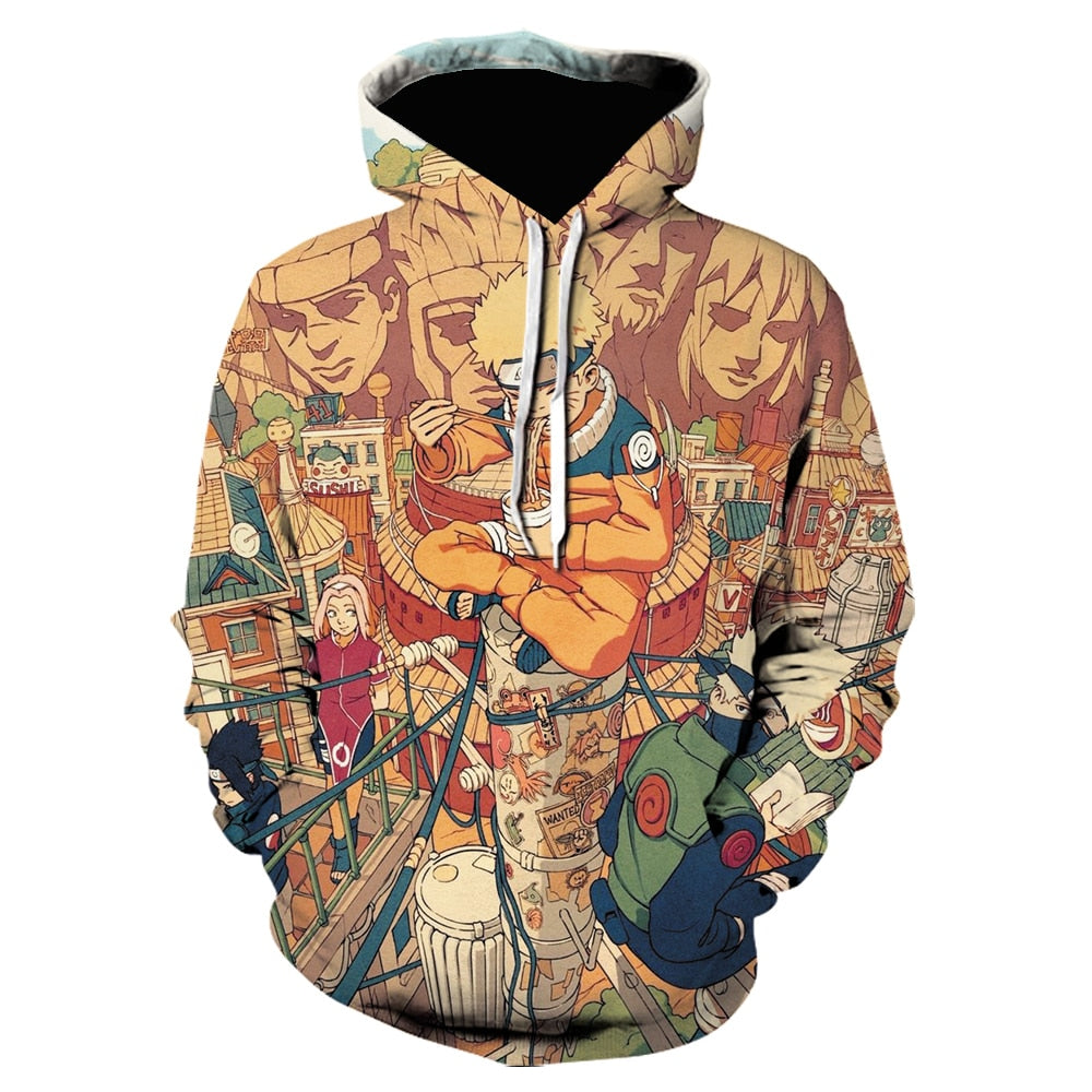 Naruto 3D Hoodies/Sweatshirts 2022