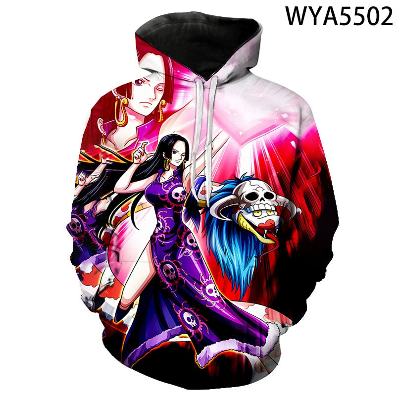 One Piece Printed 3D Hoodies