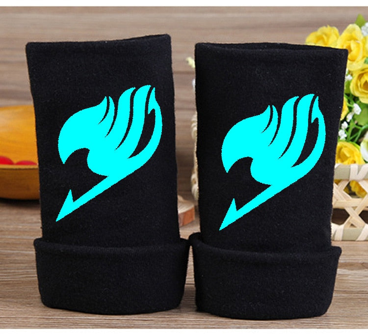 Fairy Tail Luminous Knitting Wrist Gloves