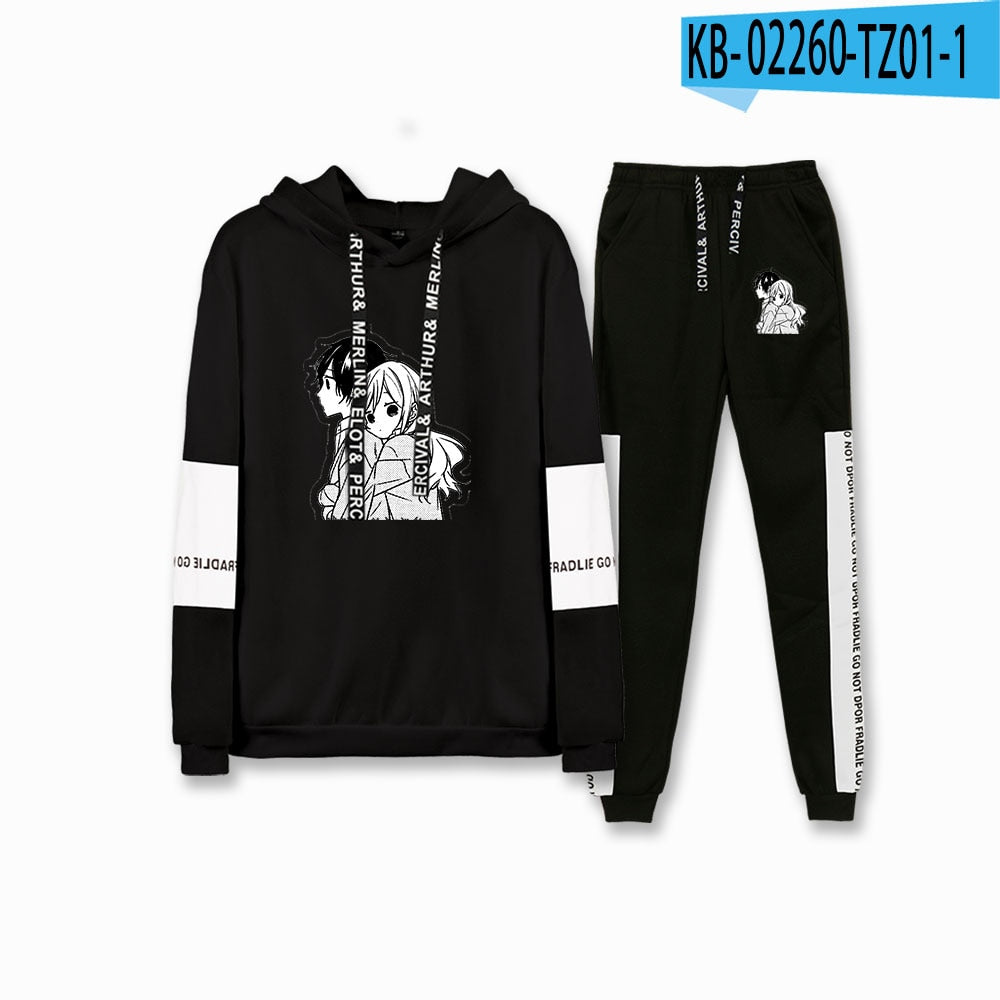 Horimiya Fashion Sweatshirt + Ankle Banded Pant