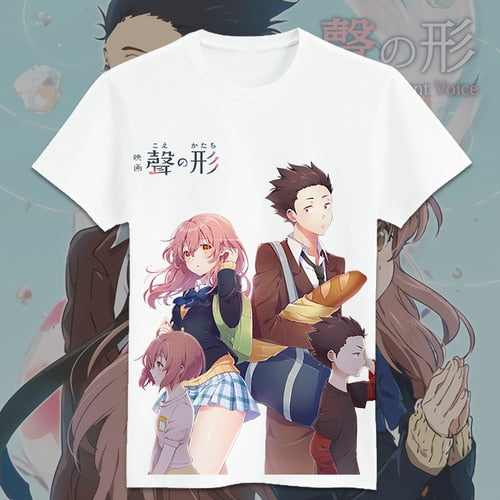 Silent Voice Nishimiya Shouko Cosplay T-Shirt