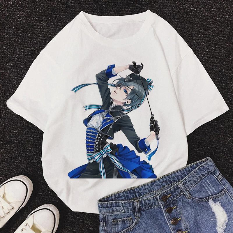 Black Butler T-Shirt for Women