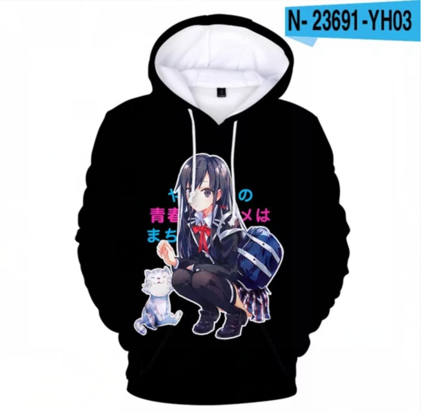 My Teen Romantic Comedy SNAFU Hoodies